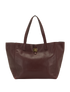 Tessie Tote, &pound;290, Handbags, Burgundy, Leather, Front view